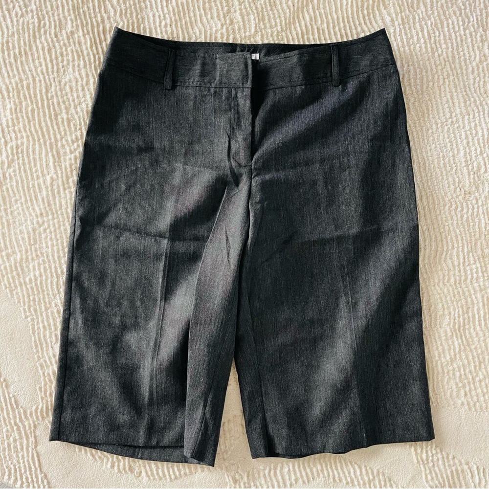🌹 Worthington Charcoal Modern Fit Bermuda Shorts Size 8